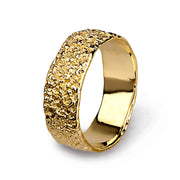 Antico Gold Wedding Band Ring