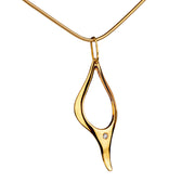 Anubis Gold Pendant Necklace