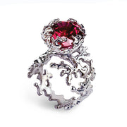 Coral Ruby Ring
