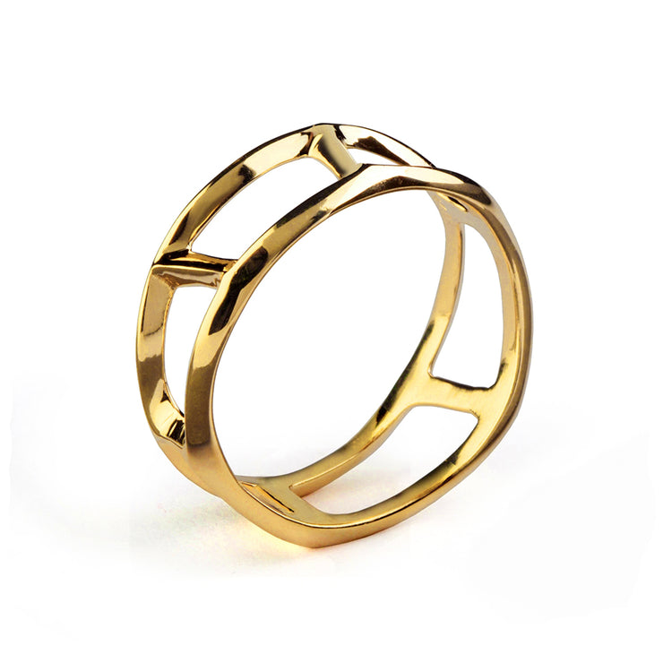 Dandy Gold Wedding Band Ring
