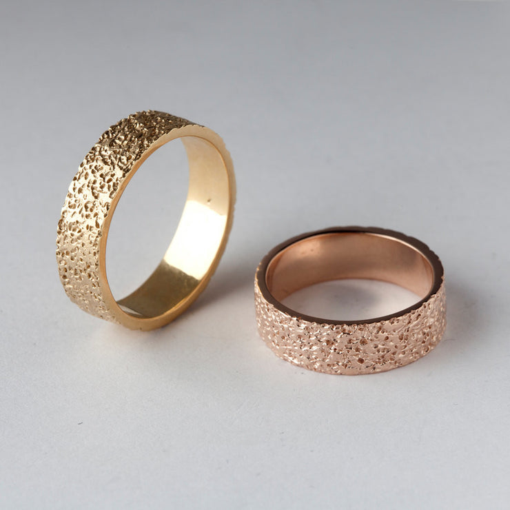 Stardust Gold Band Ring