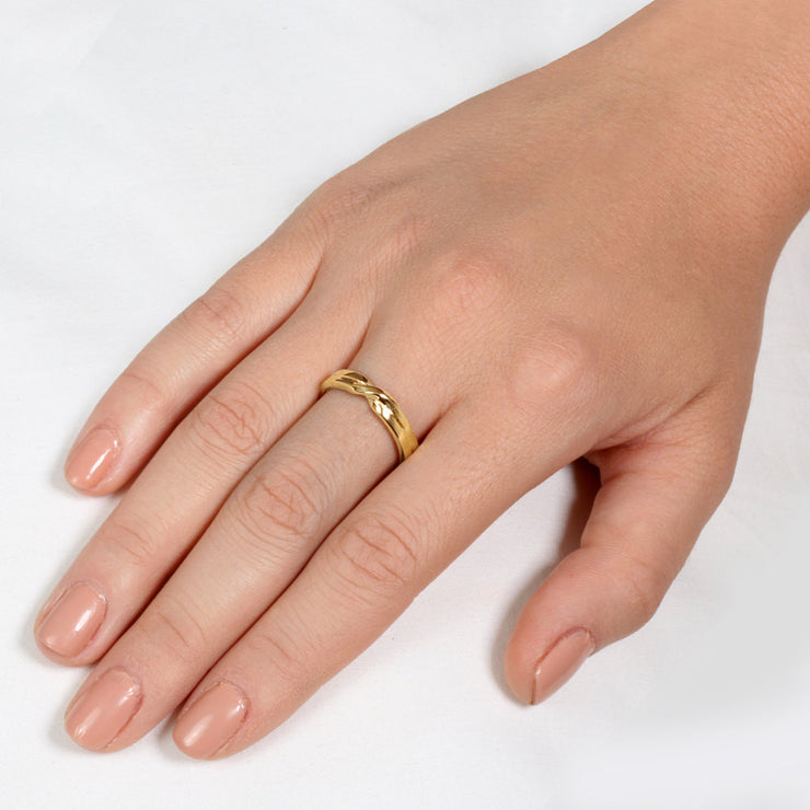 Love Knot Wedding Band Ring